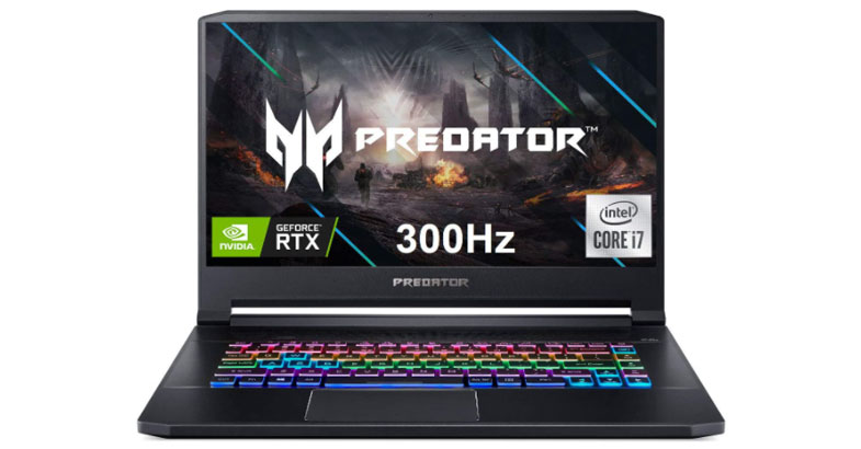 Acer Predator Triton 500 - Best Gaming Laptops Under $2000